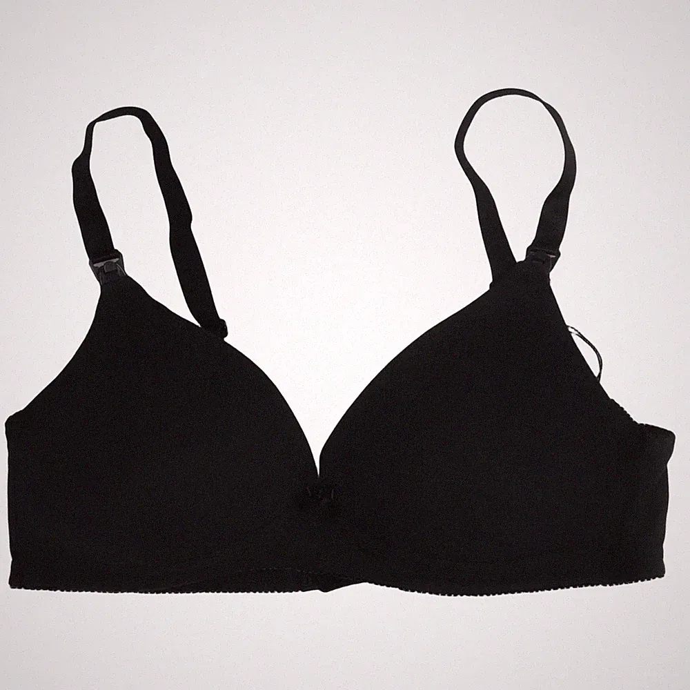Vertbaudet, Still-BH, Größe: 95B, Schwarz, Baumwolle/Elasthan/Polyester #k5E
