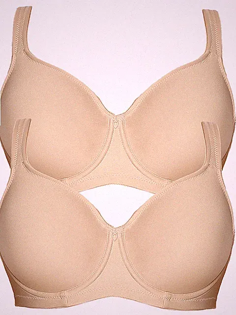 VIANIA 2er Pack Minimizer Bügel BH Basic 14586 Gr. 75-110 C-F in vielen Farben