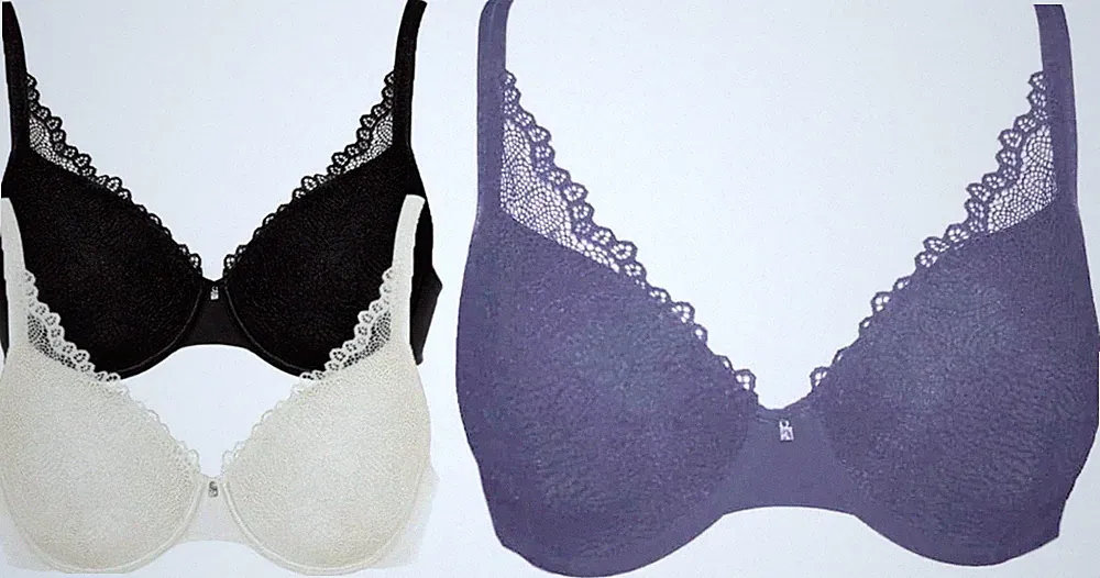 Viania LENI Damen Schalen BH mit Bügel Gr.70-90 C D E F G gemoldeten Spacer cups