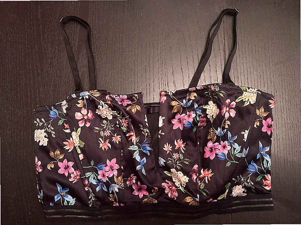 Reißverschluss Longline-BH