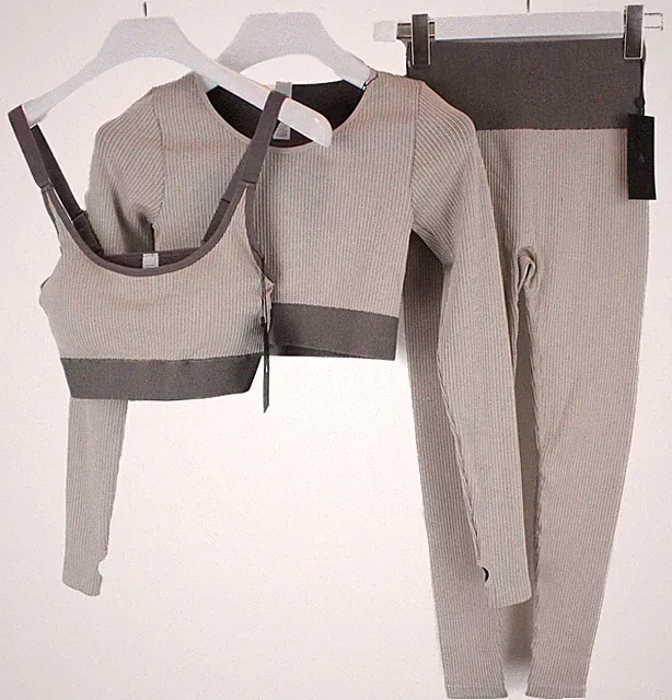 Vitalität Der Nova 3 In 1 Set Damen Kleines Nahtloses BH Top & Leggings Dehnbar