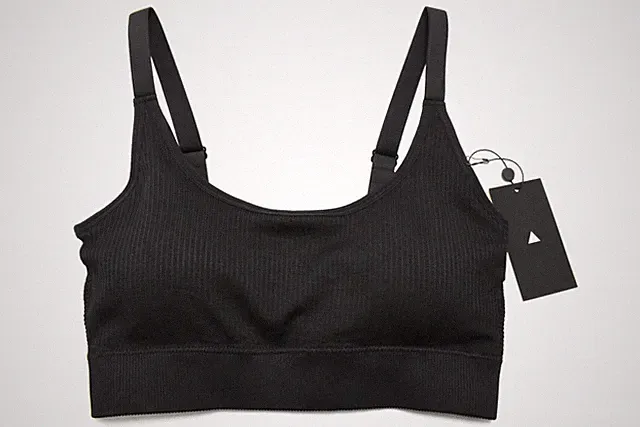 Vitality The Nova SPORTS Bh Damen Groß Dehnbar Schwarz Regular U-Ausschnitt