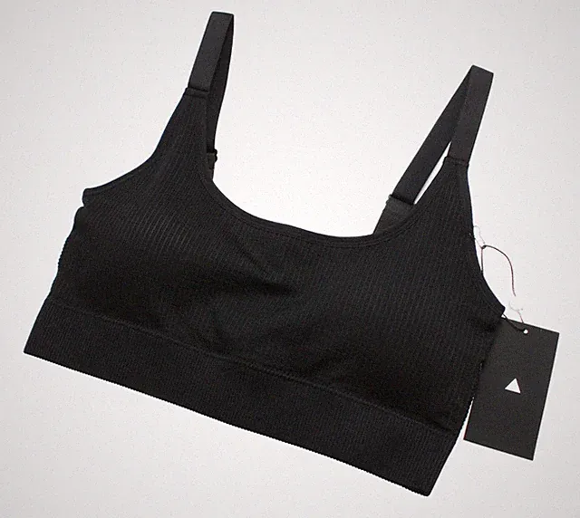 VITALITY The Nova SPORTS Bh Damen Groß Nahtlos Bremsbeläge Stretch Schwarz