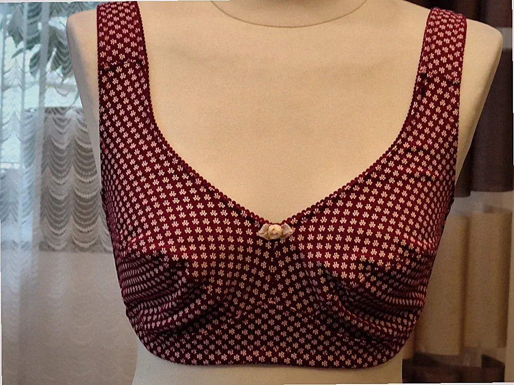 WäschePur Damen 2x BH"s Bügellos Minimizer Neuw. Gr 80 E, Rose'+Bordo /Bh Set.