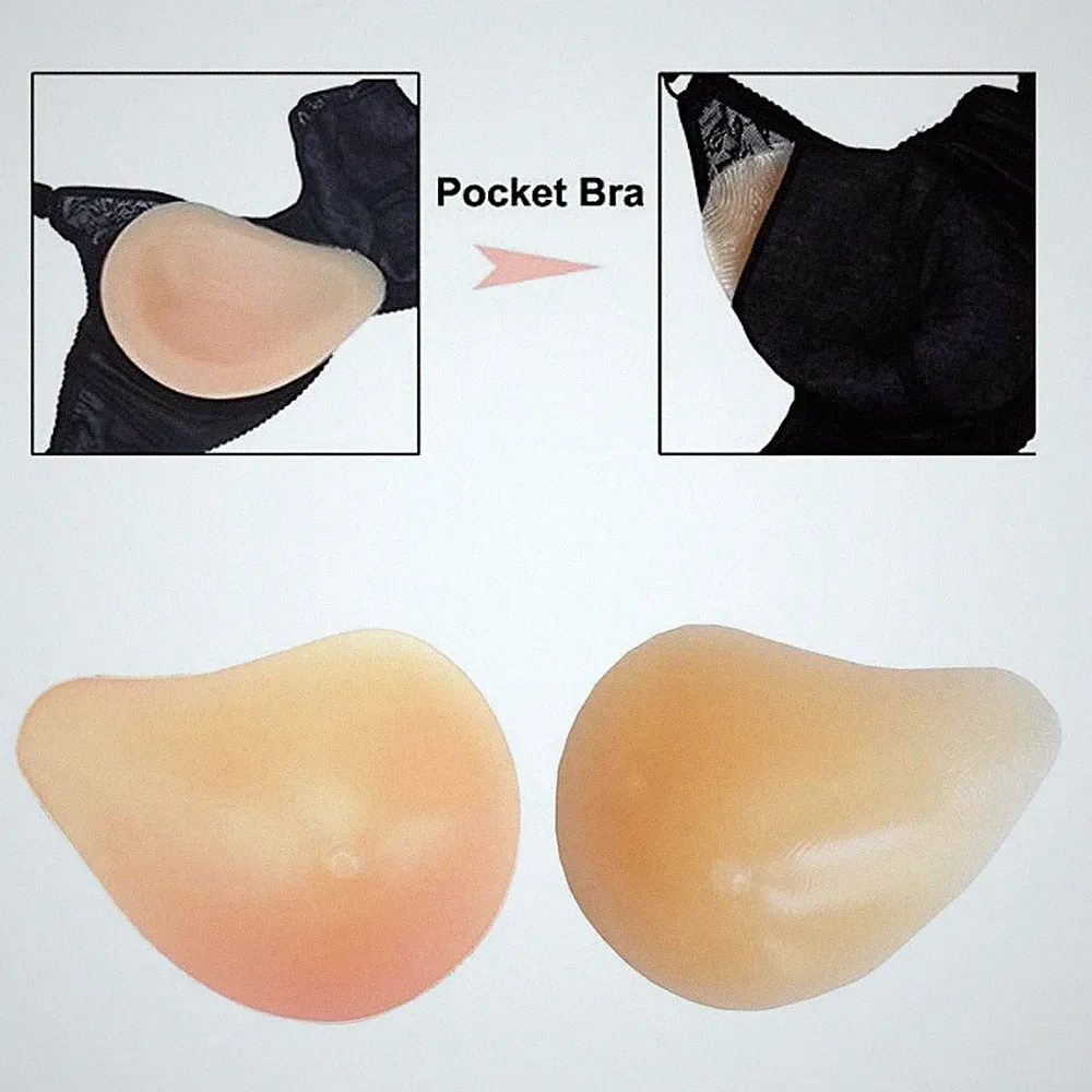 Weiche Silikagel Brustformen für Frauen Mastektomie BH Pads Einsatz