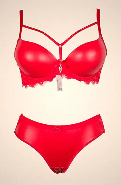 Wetlook BH Set Cup 85B mit Slip XL,_