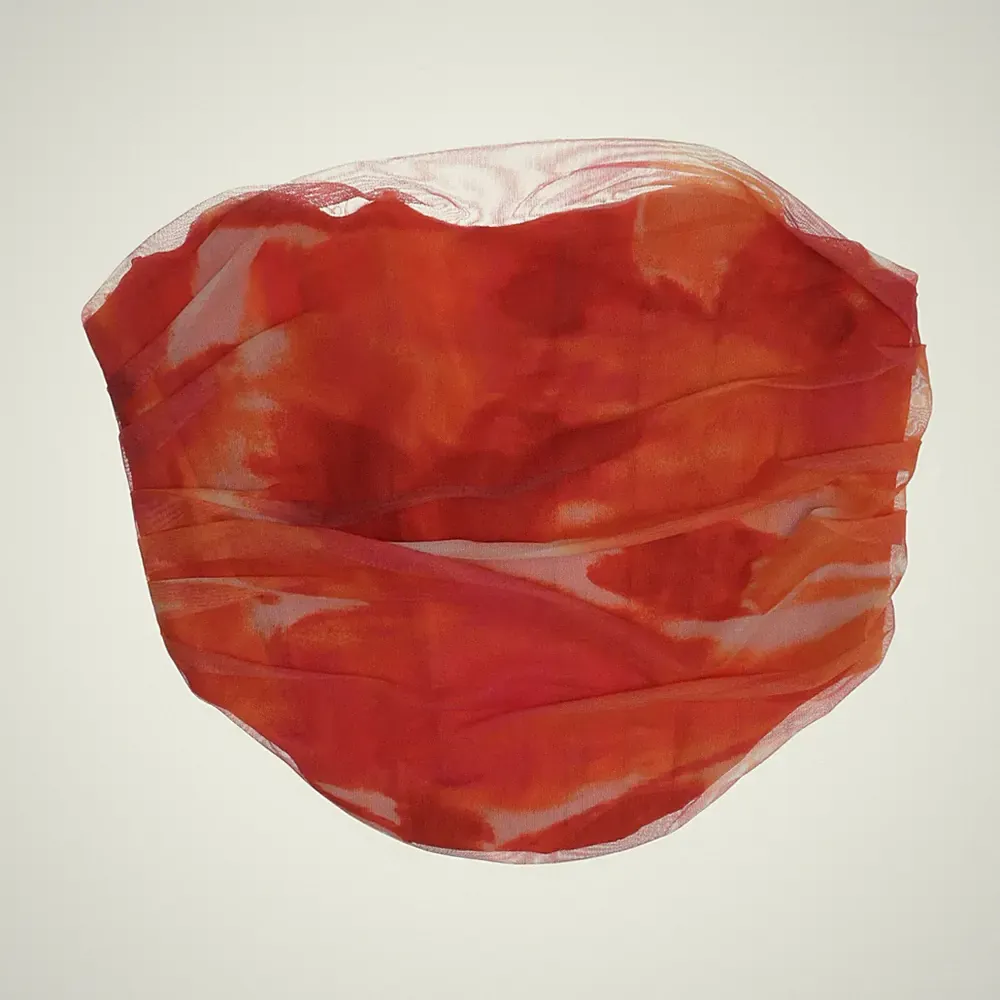 Windsor, Bandeau-BH, Größe: L, SET1384-T-ORANGE, Orange/Mehrfarbig #RKg