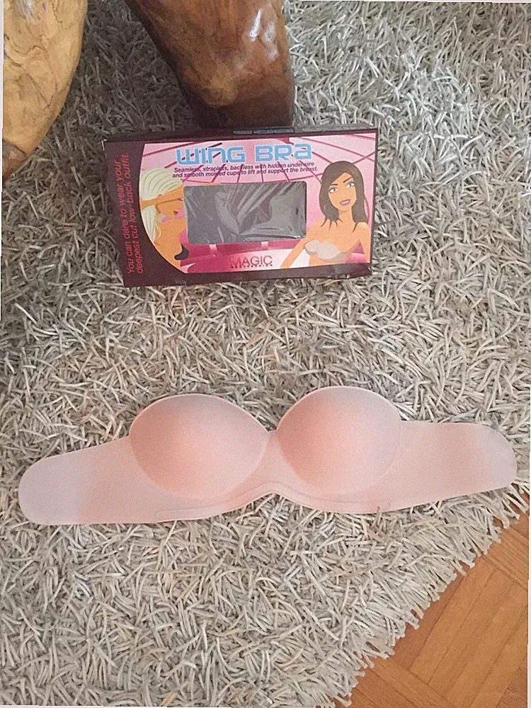 Wing Bra Klebe BH nahtlos, Gr.70/75 (D) C Körbchen Top