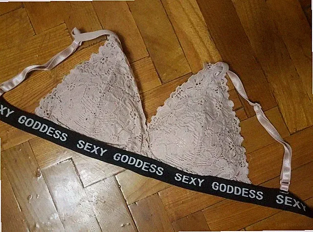 Women Sexy Fairy Bra Beige Nylon 75A