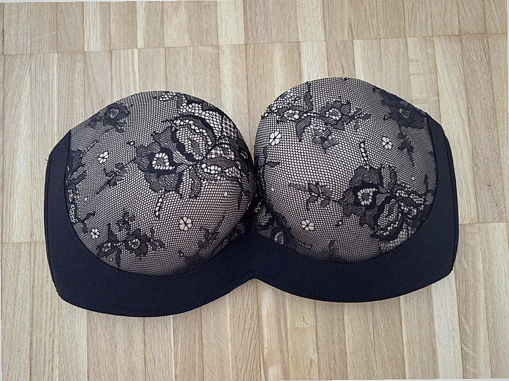 Wonderbra Bandeau BH 80C Push-Uop Bandeau Spitze