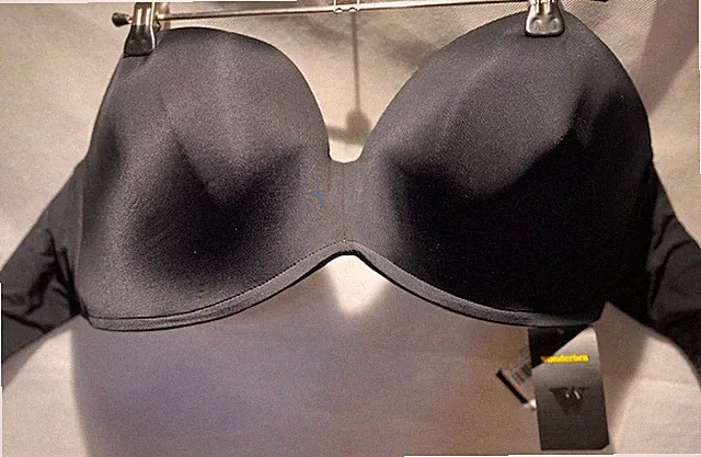 Wonderbra Stütz BH trägerlos Balconette Gr. EU 75 F Neu m. Etikett