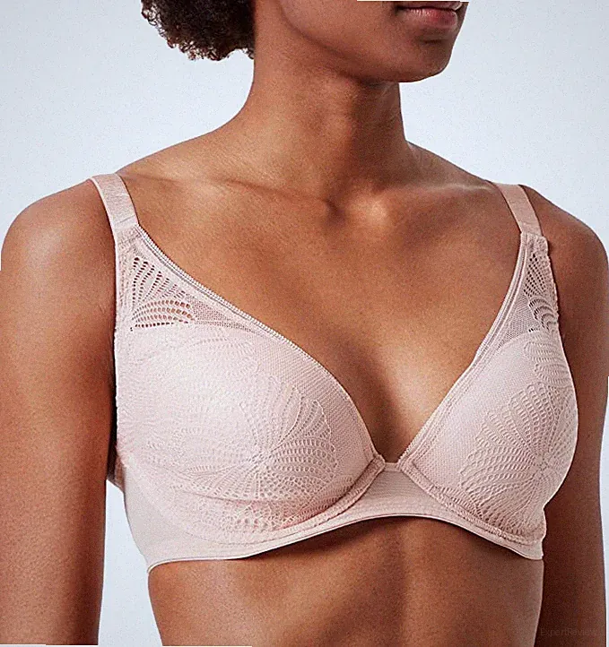 Wonderbra W06S9 Damen Schalen-BH Gepolsterter BH mit Bügel Beige Neu
