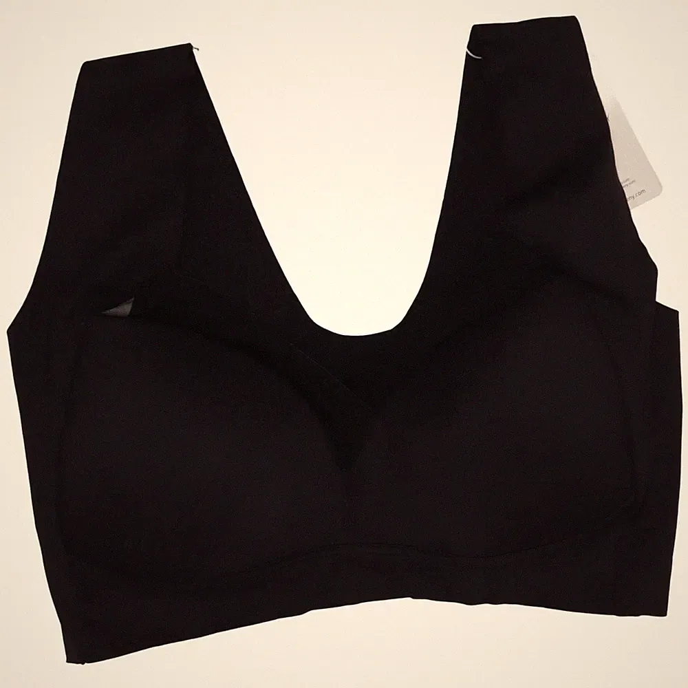 Woweny, Sport-BH, Größe: 3XL, Schwarz, Baumwolle/Elasthan/Polyamid #sIs
