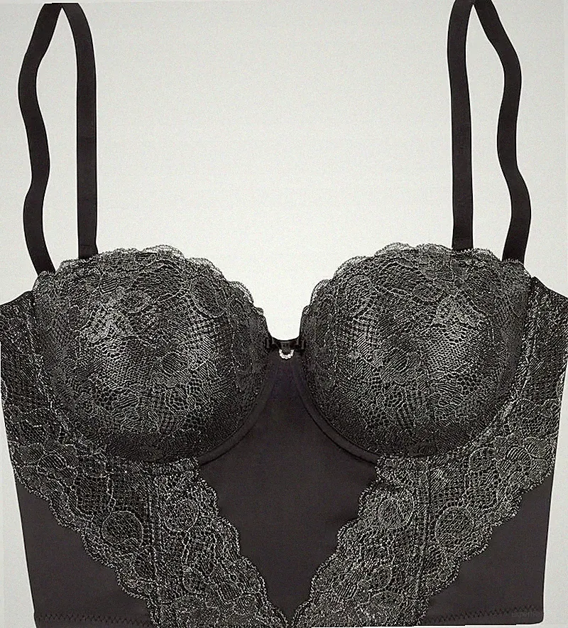 Y4555 Lascana Balconette Longline-BH BRA 85A