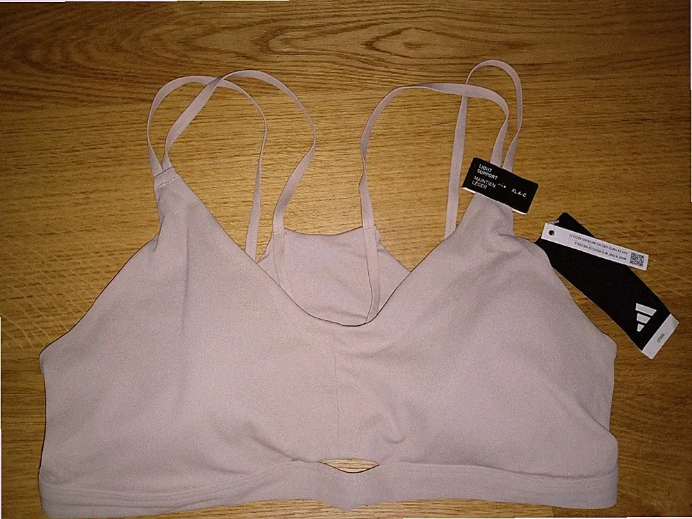 Yoga Studio Bra XL AC Light Support Beige Wontau Taumer Neu