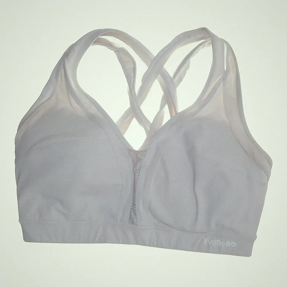 Yvette, Sport-BH, Größe: 42, Weiß, Polyester, Einfarbig, Damen #ExK