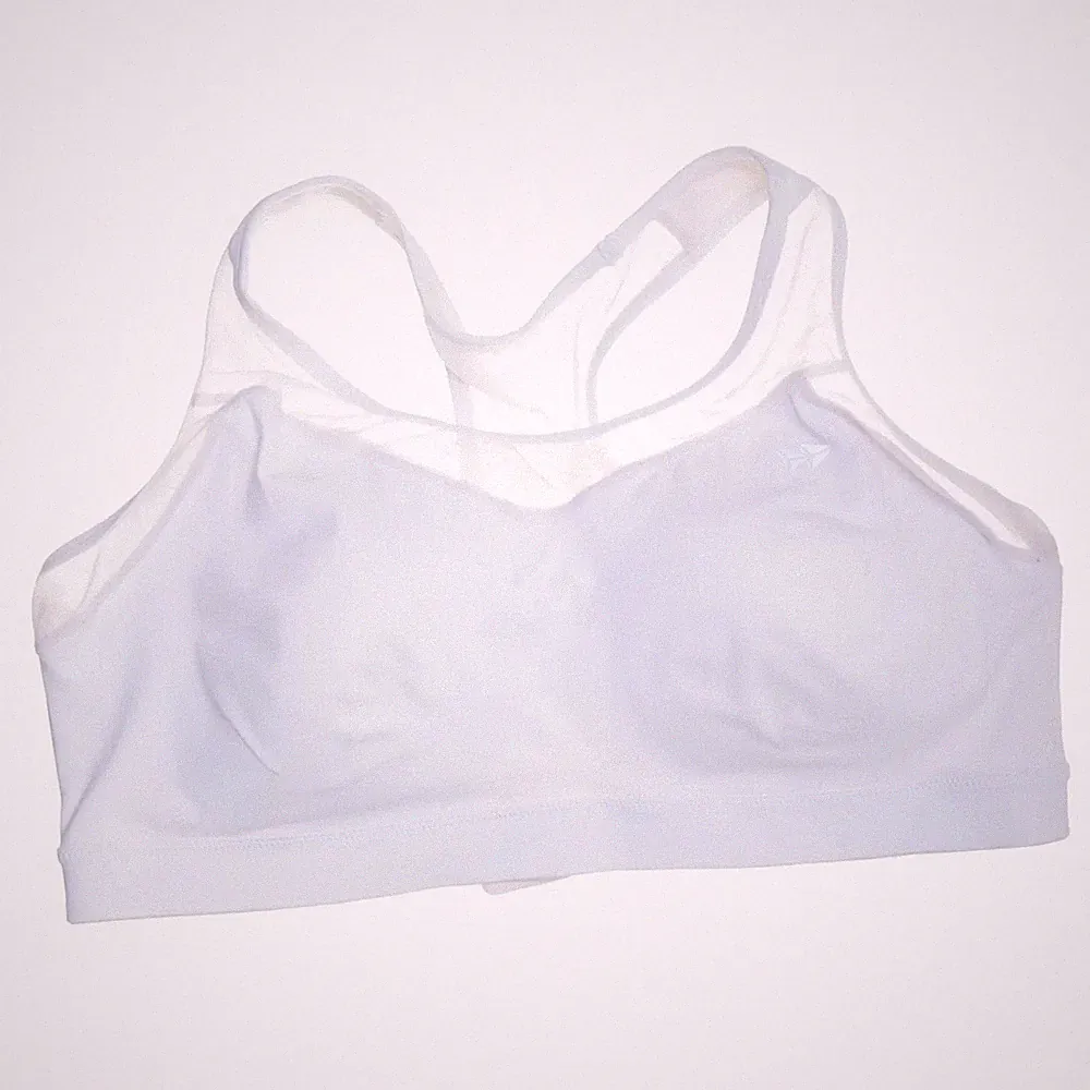 Yvette, Sport-BH, Größe: 4XL, Weiß, Elasthan/Polyester, Einfarbig, Damen #8qr