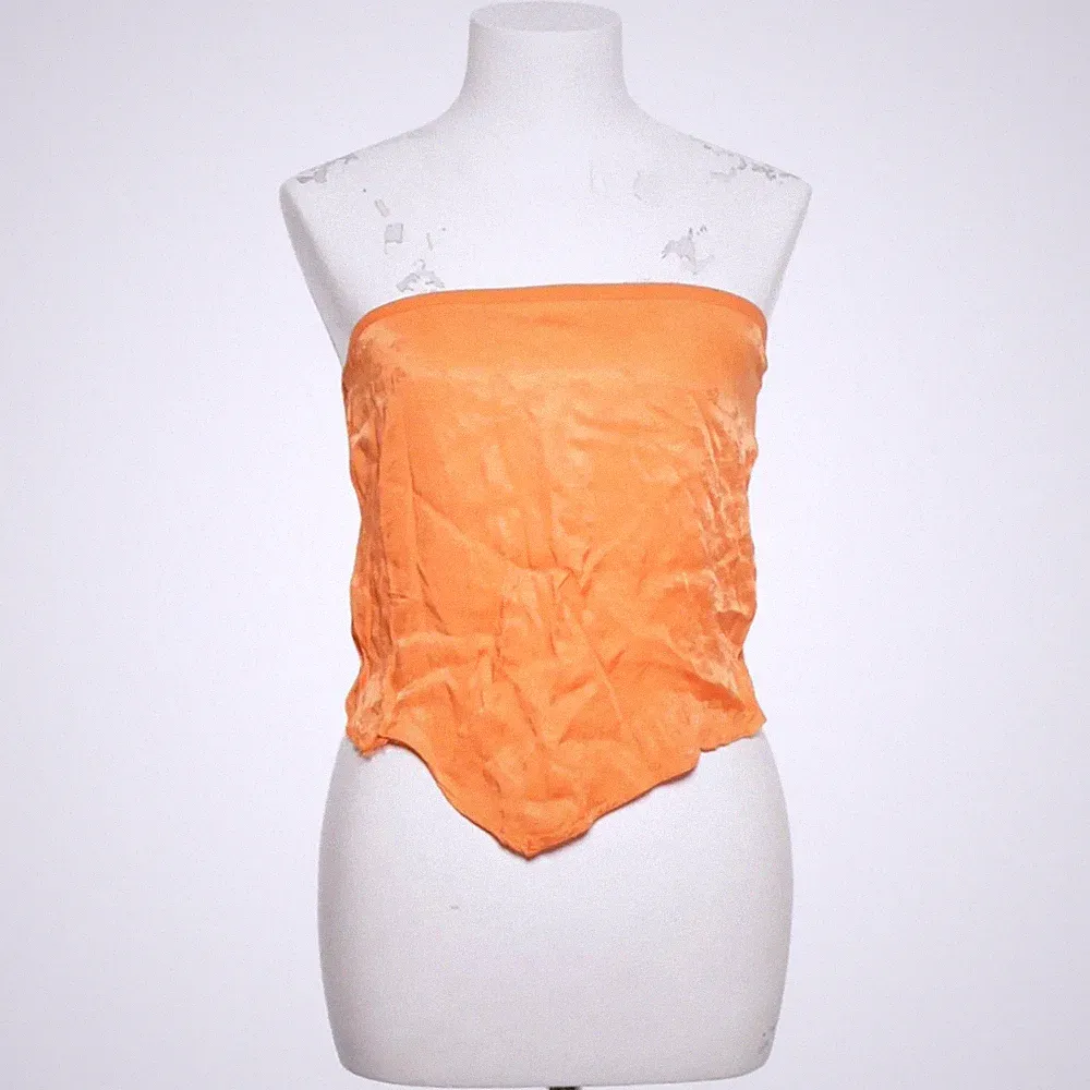 Zara, Bandeau-BH, Größe: M, Orange, Einfarbig, Damen #TH6