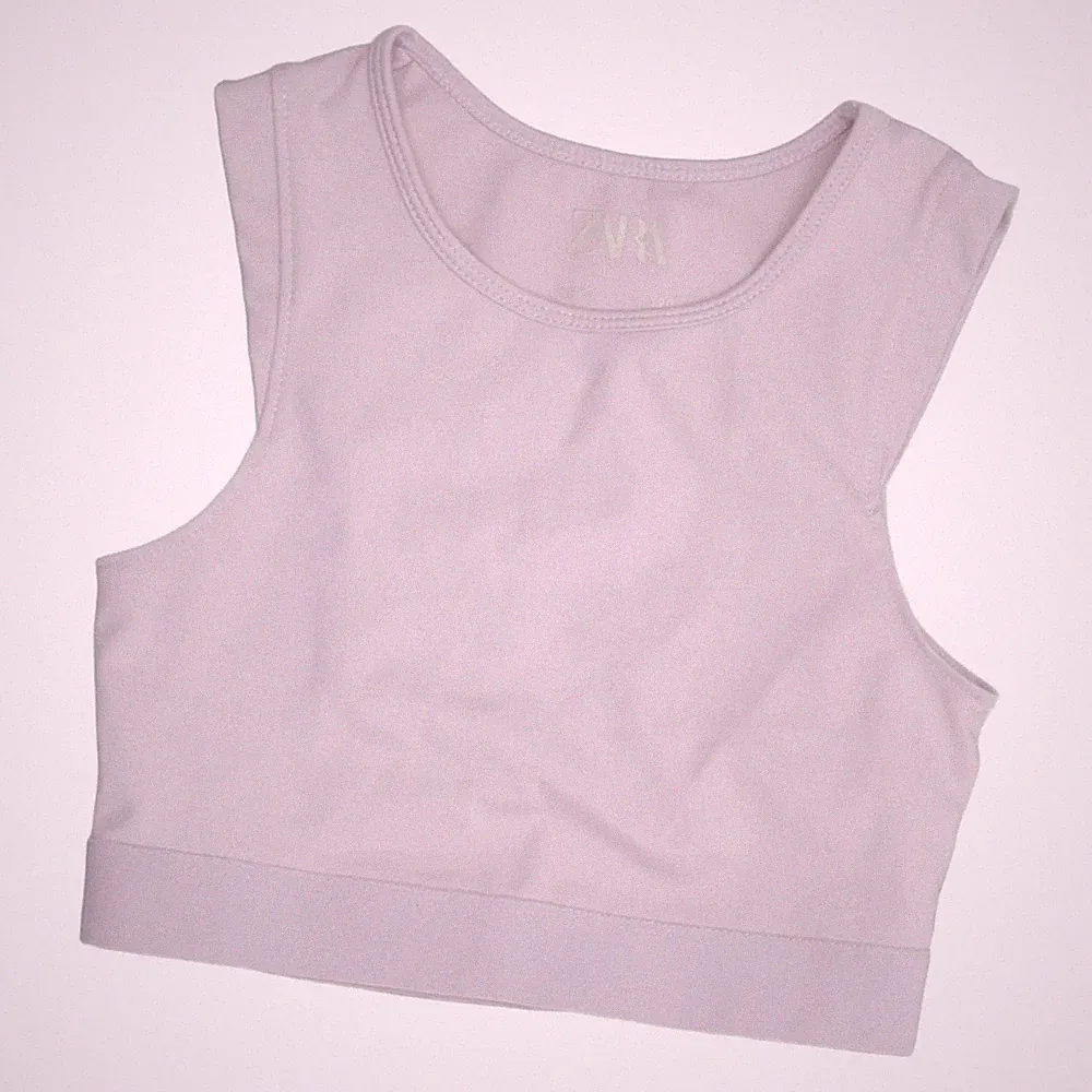 Zara, Sport-BH, Größe: 120, Pink, Elasthan/Polyamid, Einfarbig, Mädchen #AYq